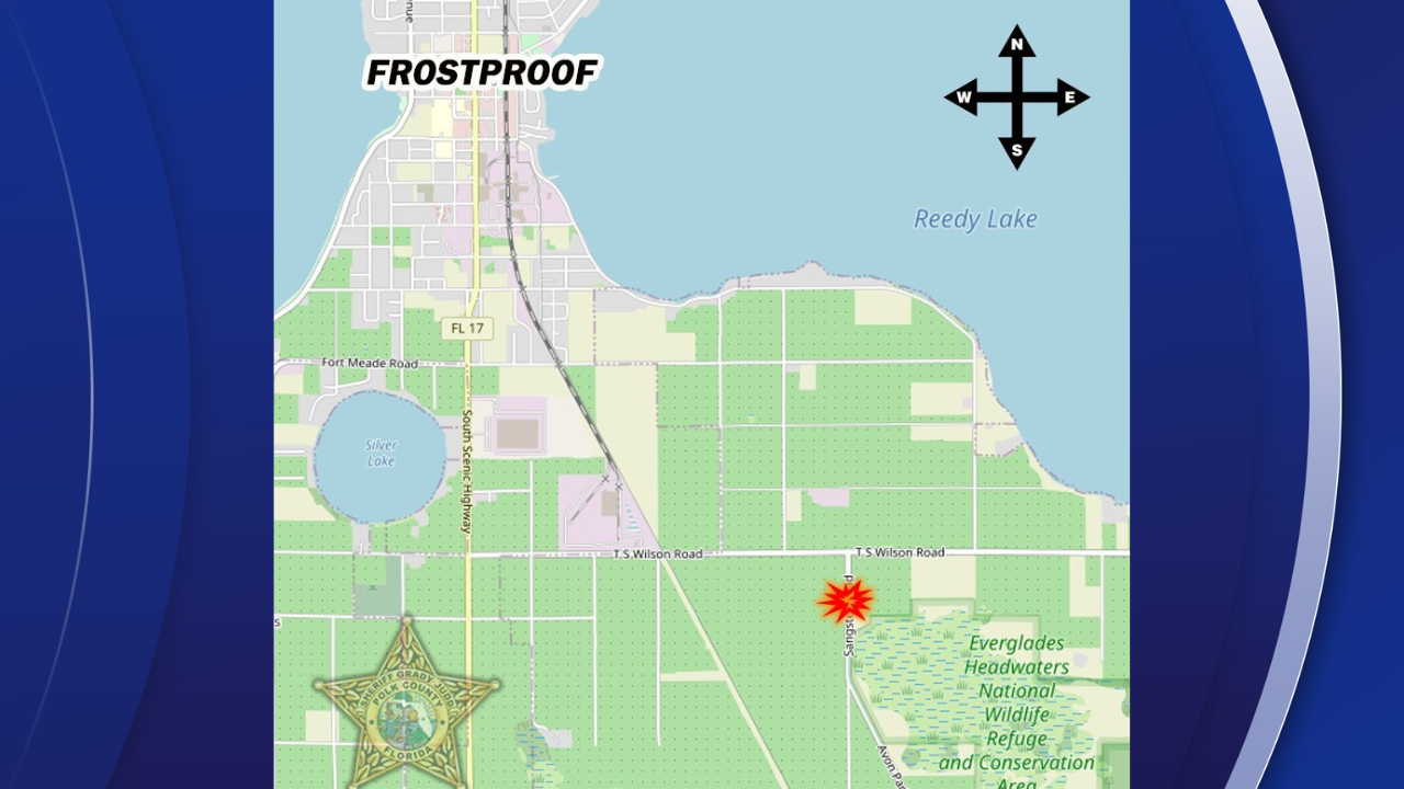 1 dead after crash near Frostproof involving a motorcycle: PCSO