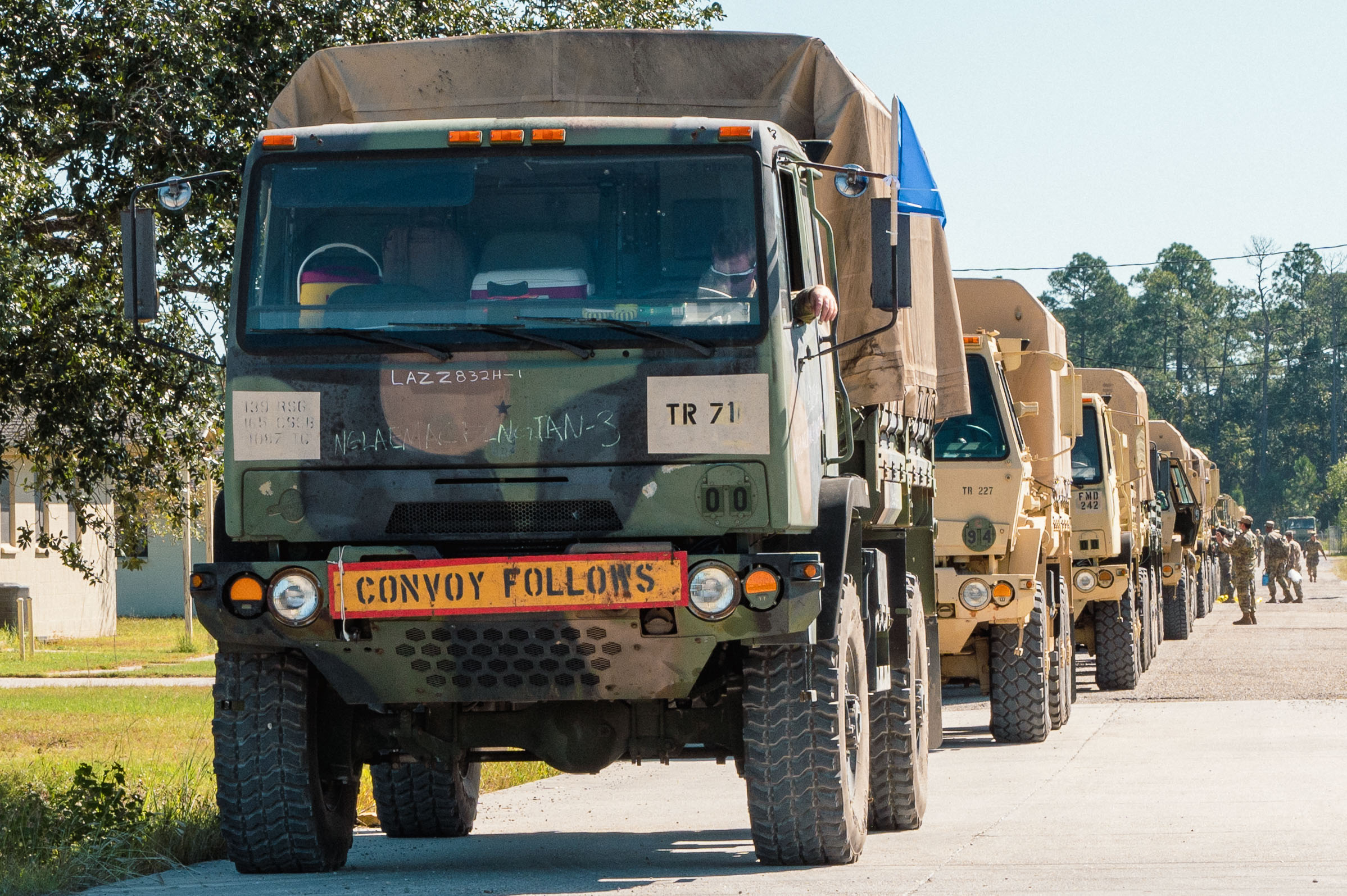 Louisiana National Guard sends trucks, troops to Florida