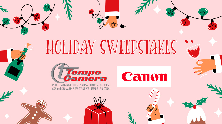 Tempe Camera Canon Holiday Sweepstakes 2023