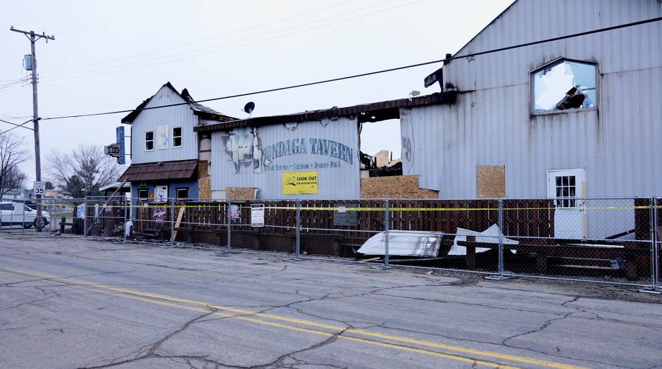 Onondaga Tavern post fire