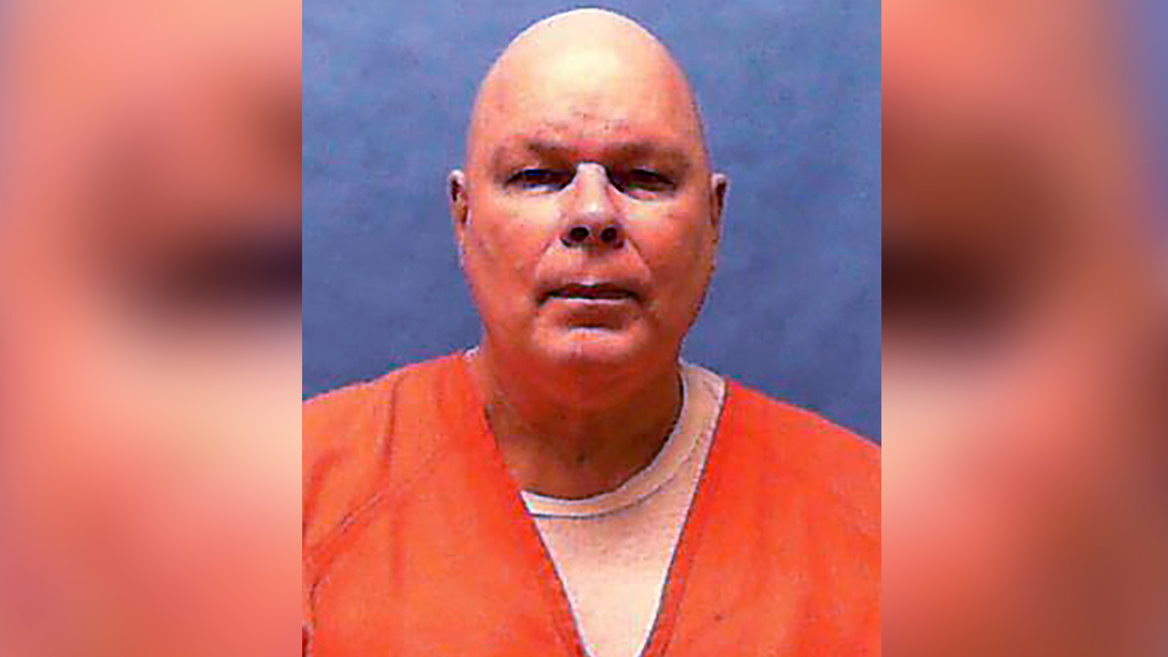 This image provided by the Florida Department of Corrections shows James Phillip Barnes. The Florida man is set to be executed Thursday, Aug. 3, 2023 after dropping all appeals in the 1988 slaying of a woman who was sexually assaulted and beaten to death with a hammer, her body set ablaze in her own bed. James Phillip Barnes is scheduled to die by lethal injection at 6 p.m. Thursday at Florida State Prison in Starke. 