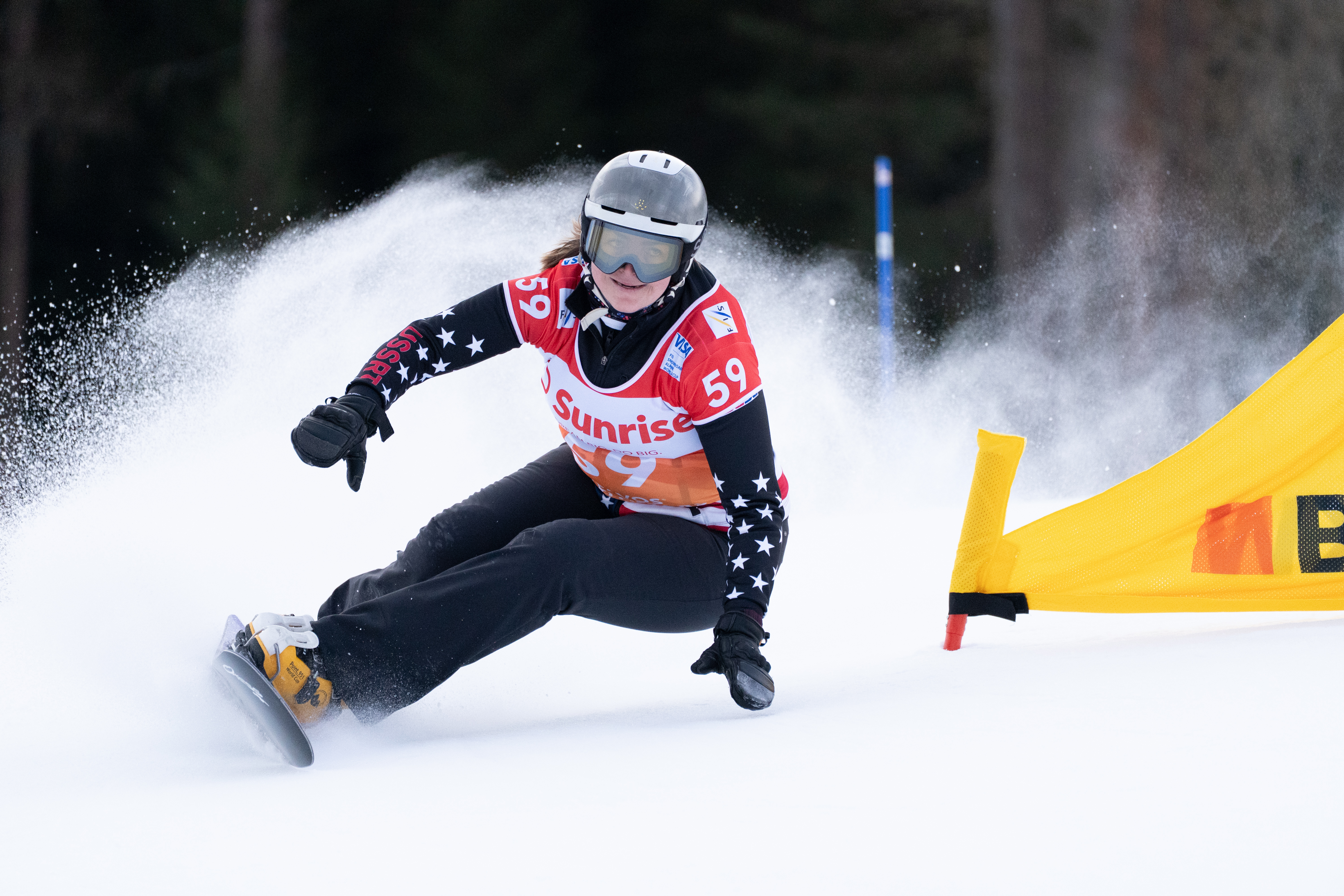Lexi Bullis is a self funded snowboarder from Slinger eyeing the 2026 Winter Olympics