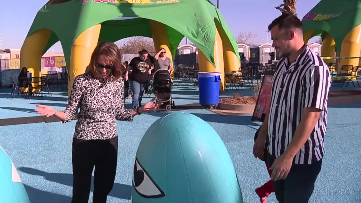 Darcy Spears with Antonio Nieves