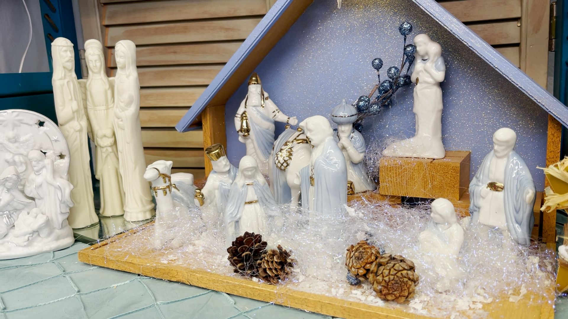 Great Falls woman is selling her cherished Christmas nativity collection