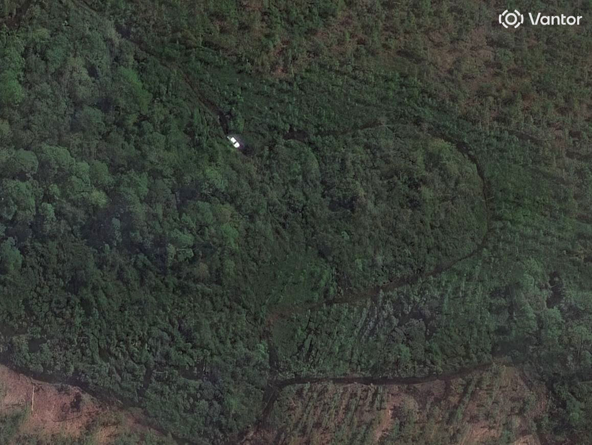 Satellite image from Vantor taken on October 3rd 2024 