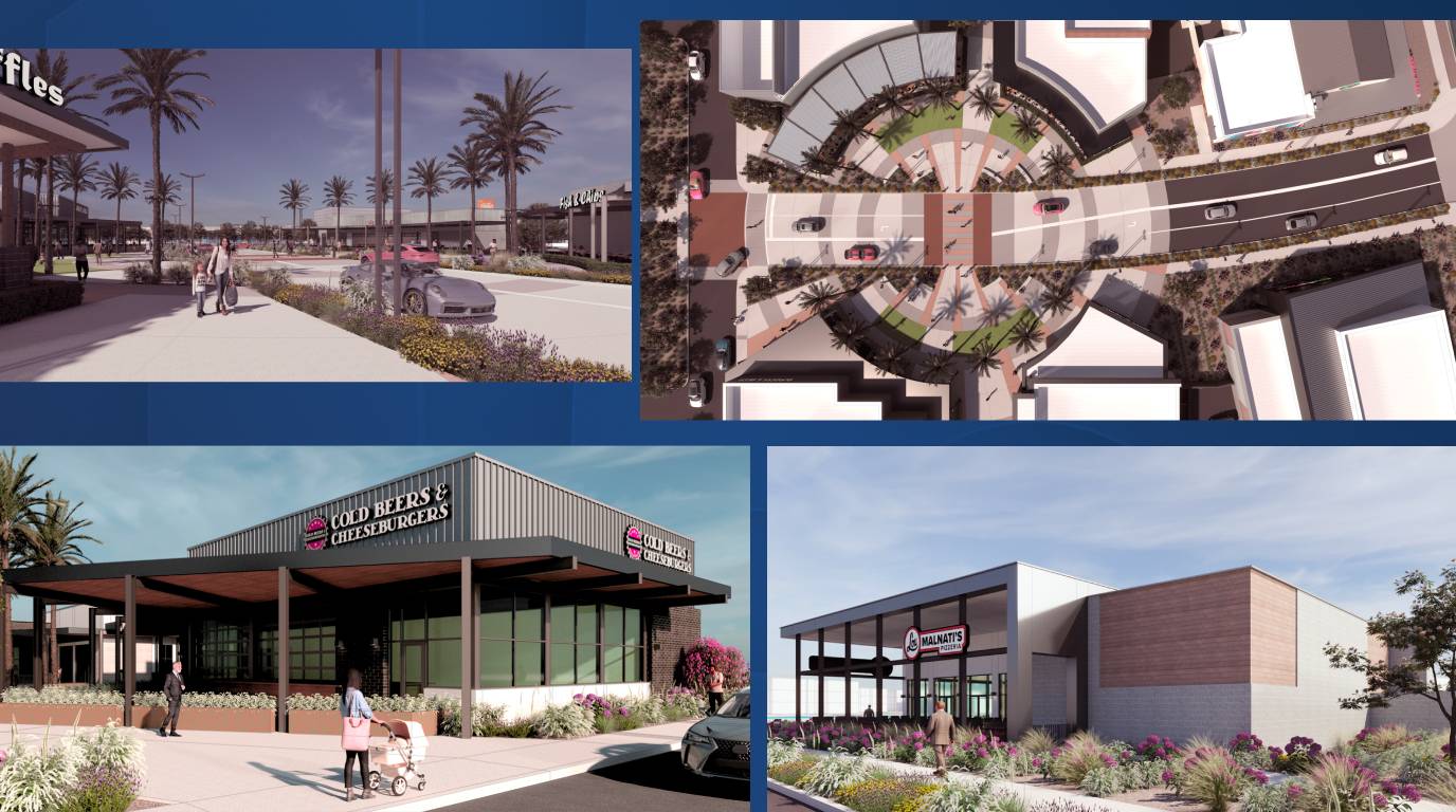 Village at Prasada, the outdoor shopping center