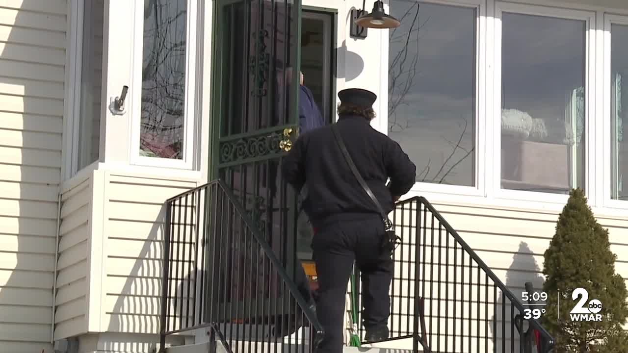 Firefighters canvass Halethorpe after deadly fire kills Dennis Randle