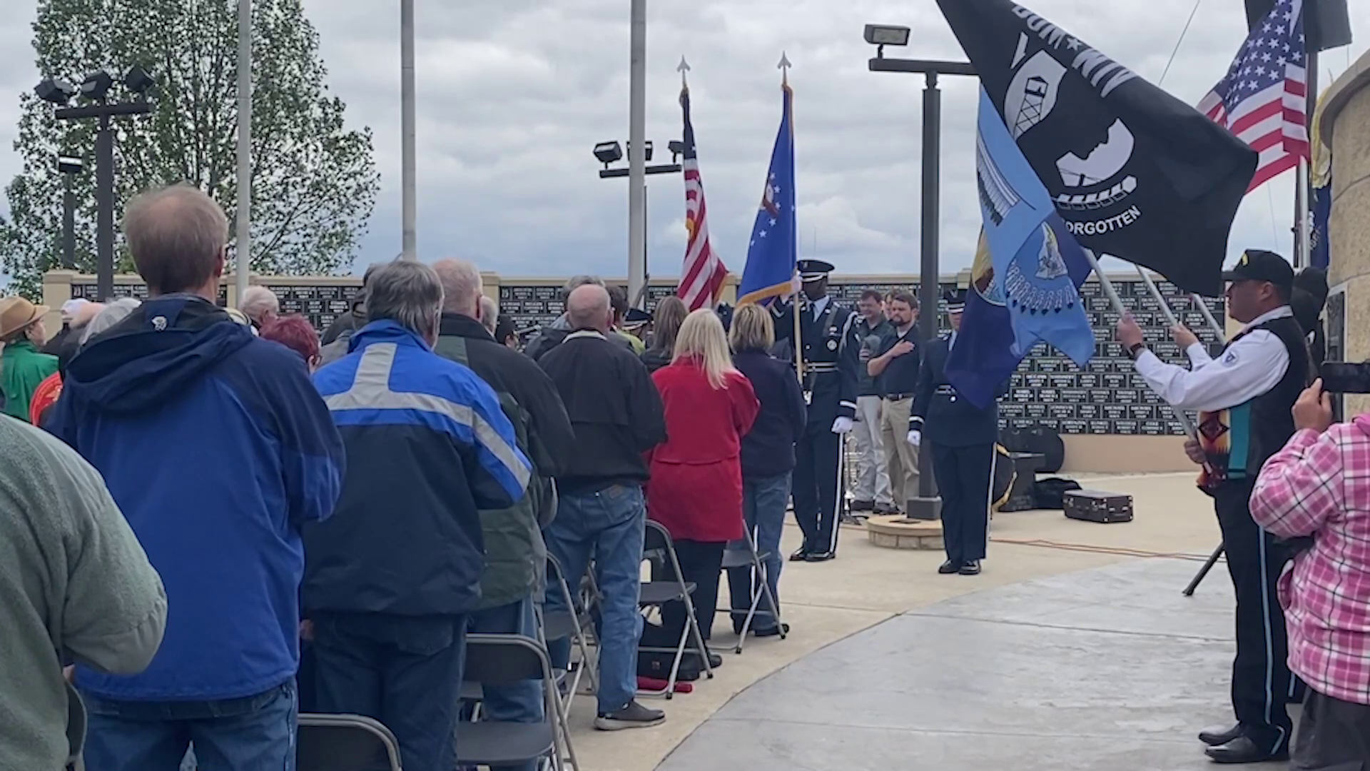 Memorial Day ceremony in Great Falls