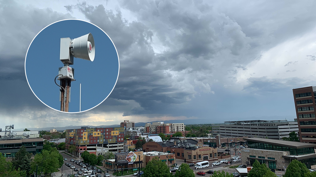 tornado siren in denver