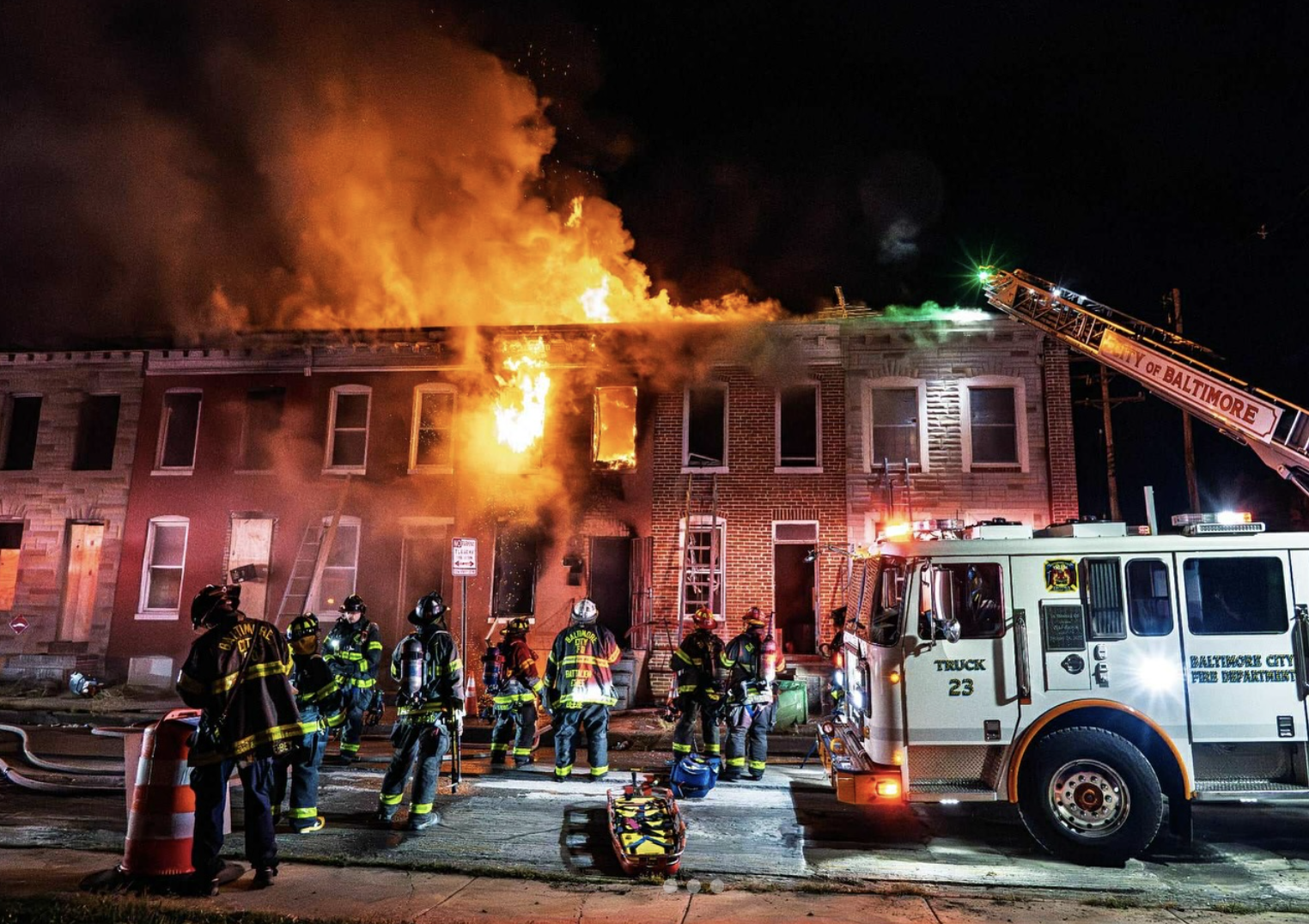 Vacant home fire Wilhelm street