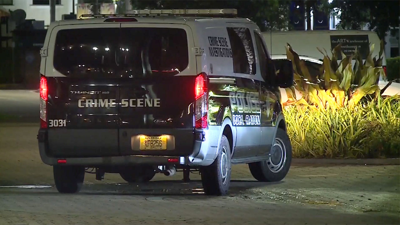 Two people were taken to the hospital after a shooting outside The Standard Cuisine & Cocktails at 187 Southeast Mizner Blvd. in Boca Raton on May 25, 2026.