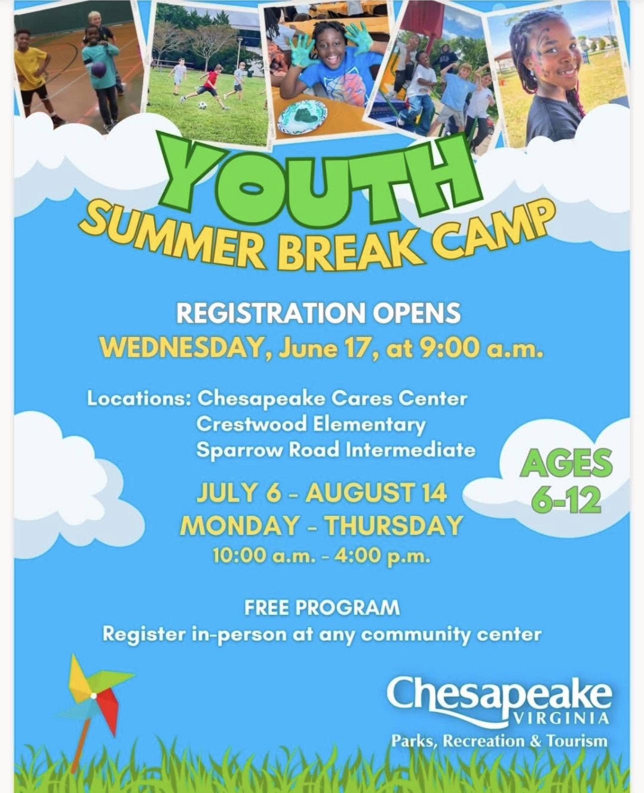 Youth Summer Break Camp 