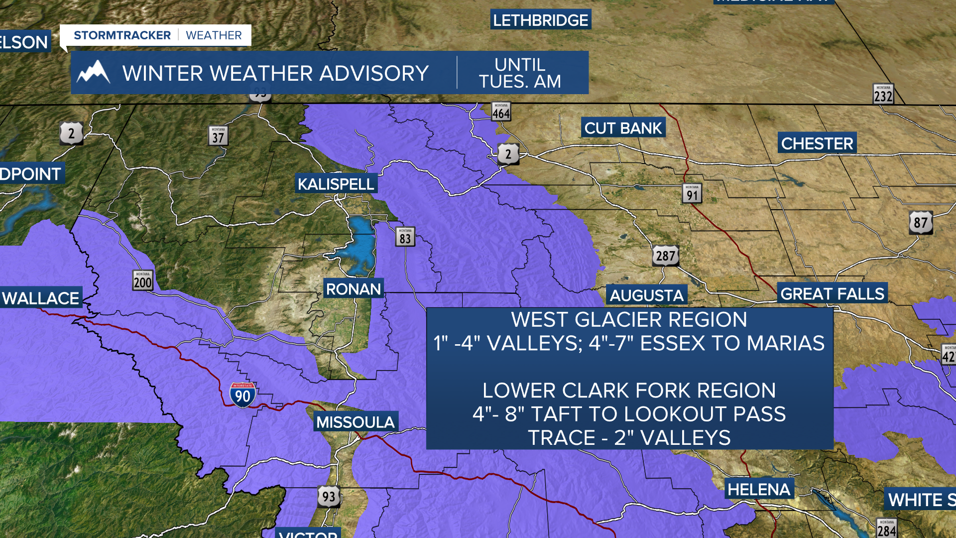 Winter Wx Advisories