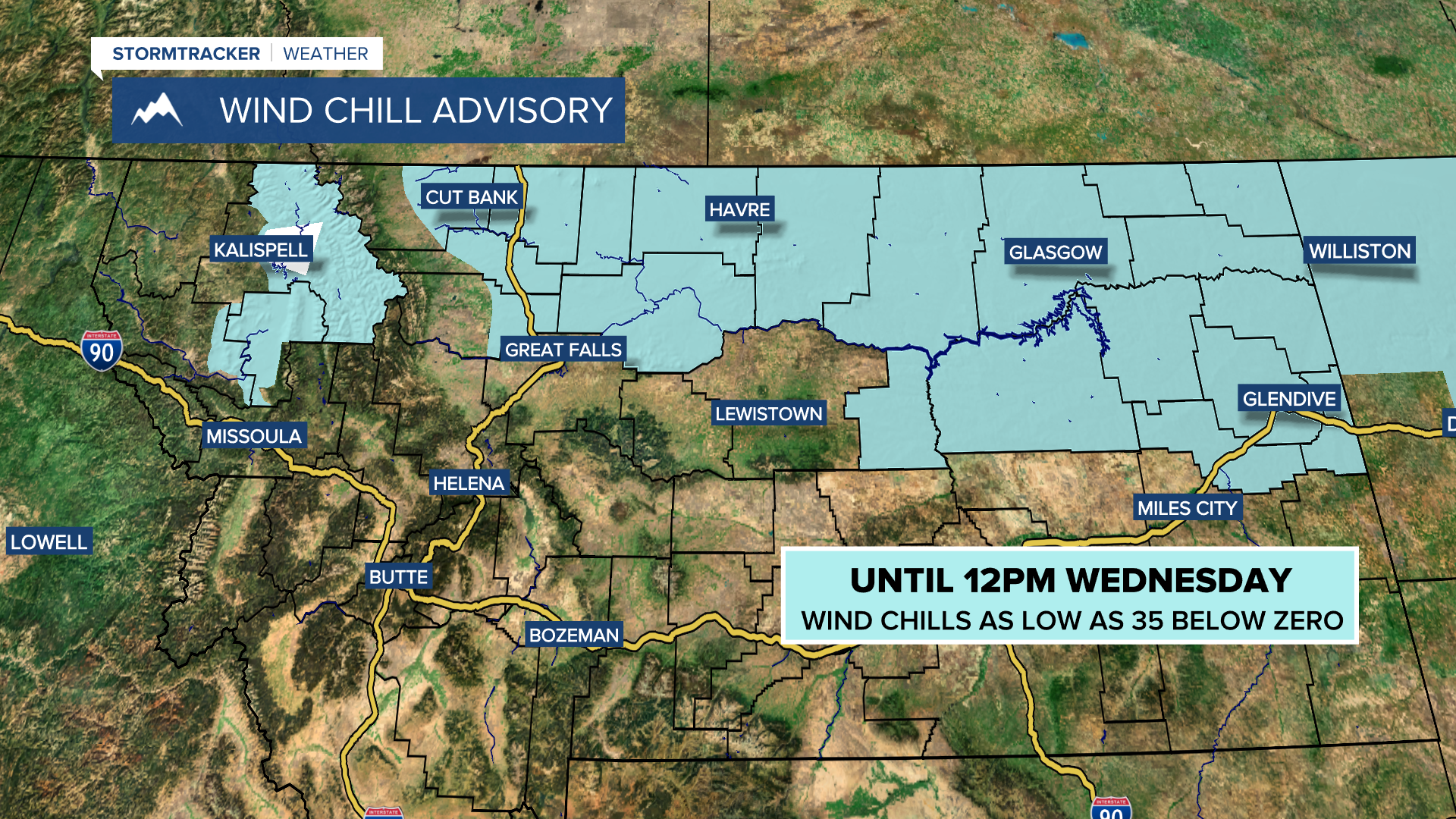Wind Chill Advisory 2-1-2022