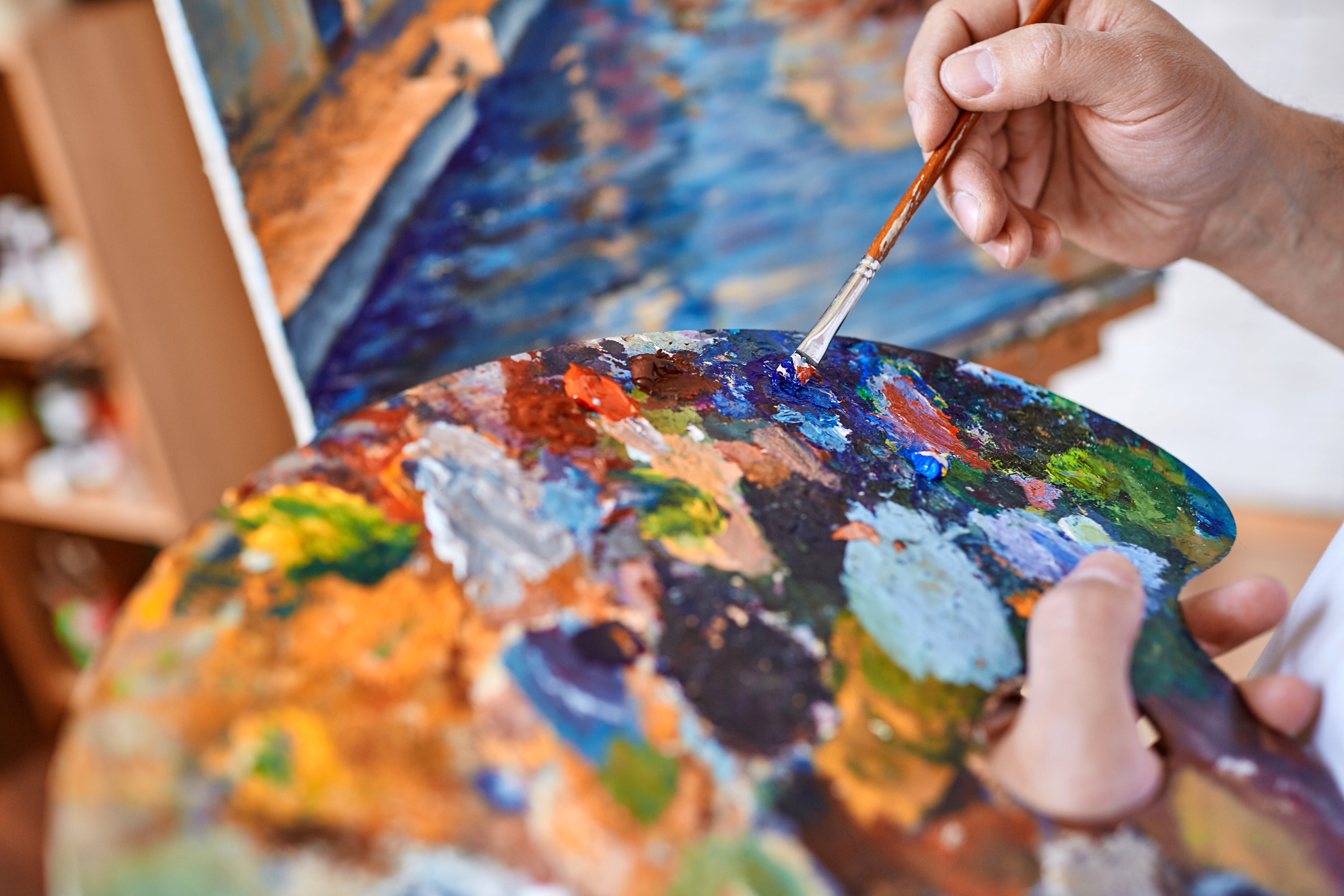 Generic art, artist, paint, painting, painter, palette