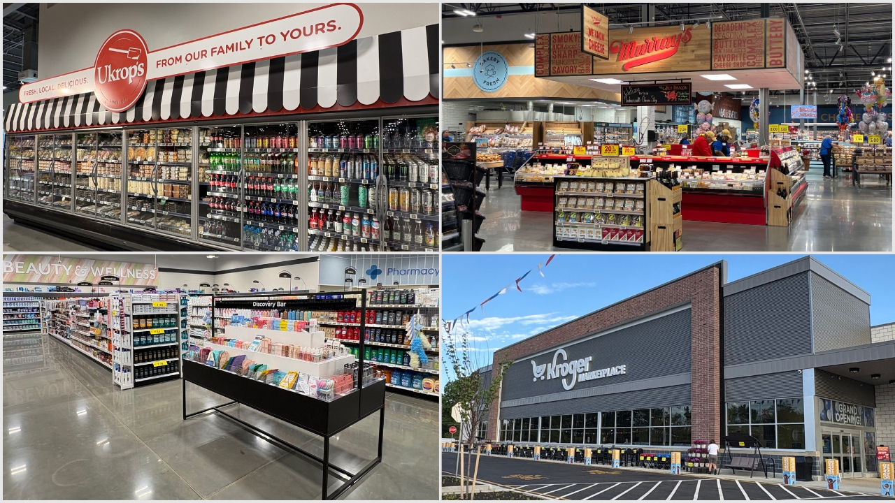 Massive new Kroger Marketplace opens in Mechanicsville, Virginia. 