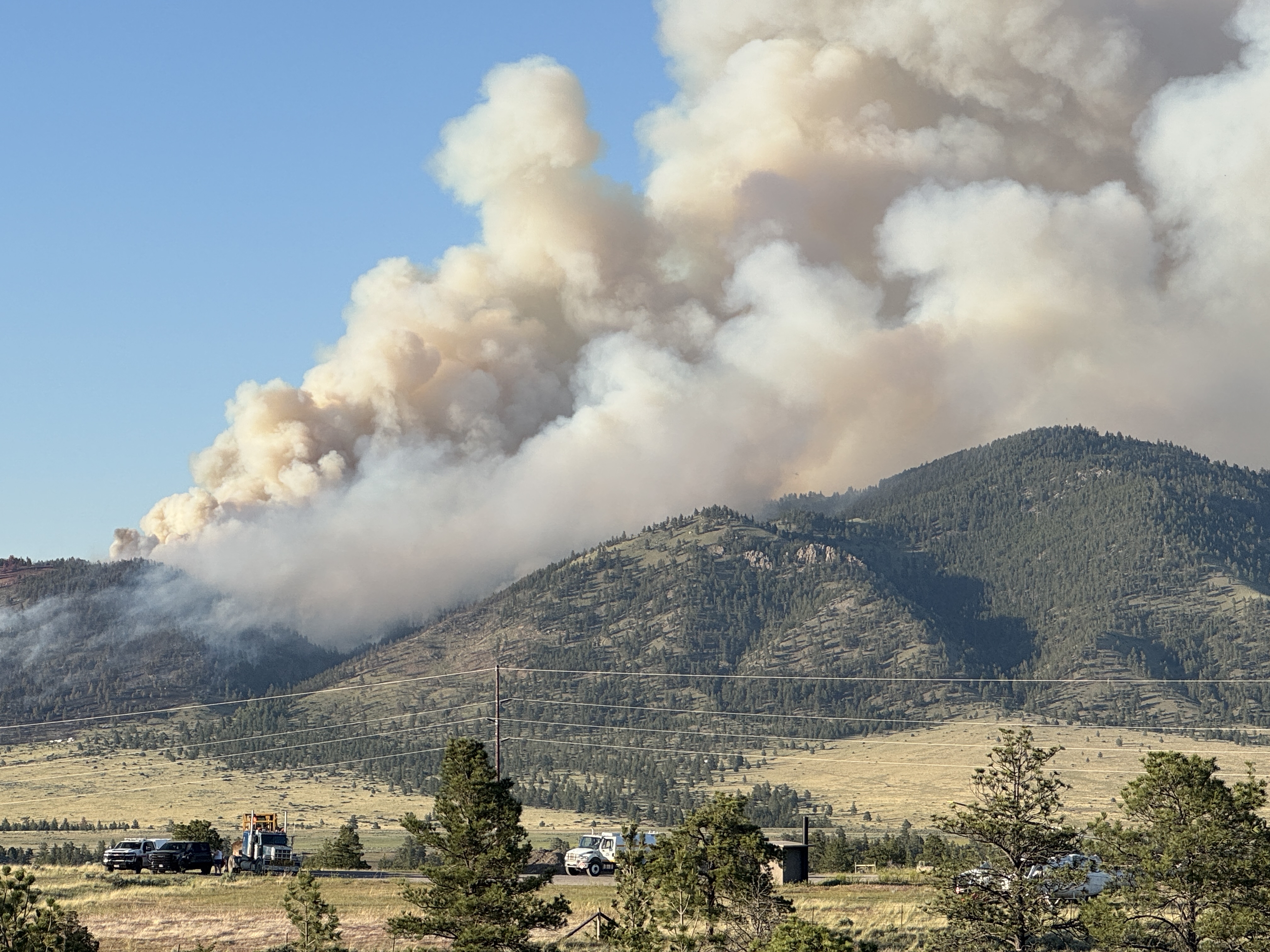 Hilger Valley Fire