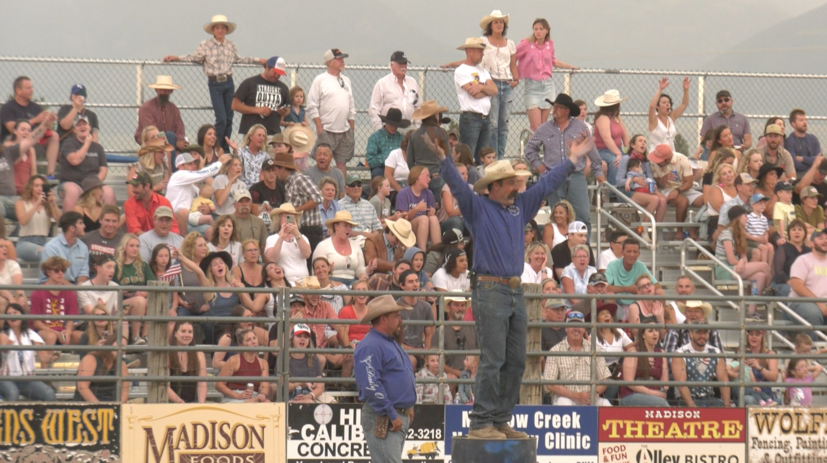 Fans, participants and volunteers happy to gather at Ennis Rodeo once again