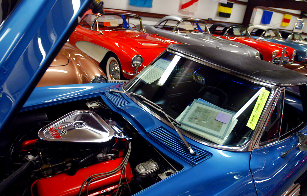 Classic muscle cars