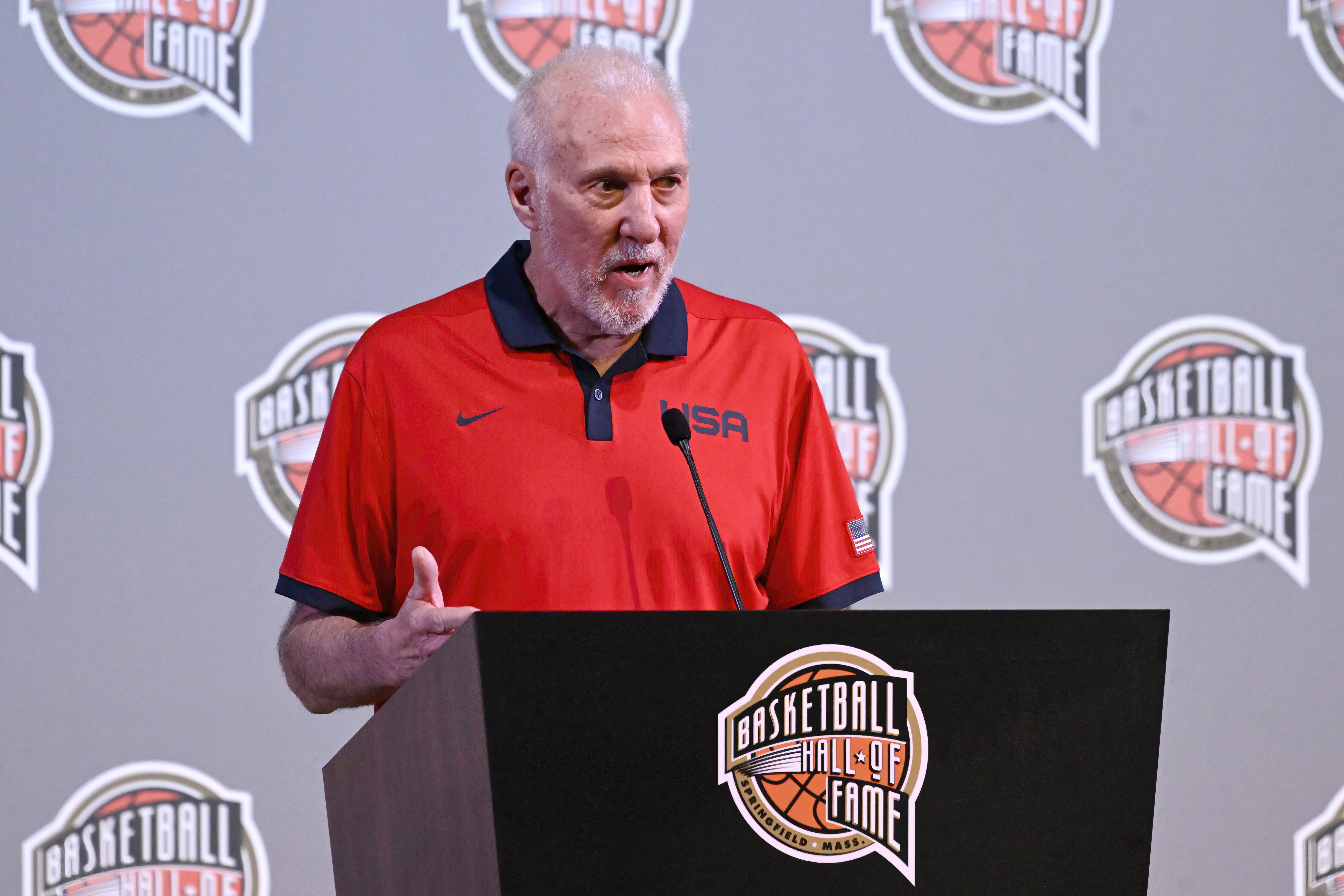Hall of Fame Basketball -- Gregg Popovich