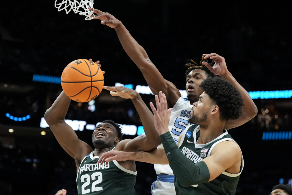 NCAA Michigan St North Carolina Basketball