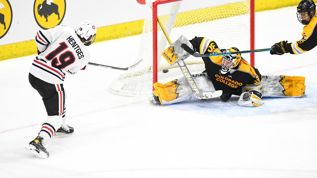 Colorado College falls in 1st round of NCHC playoffs with only 17-skaters