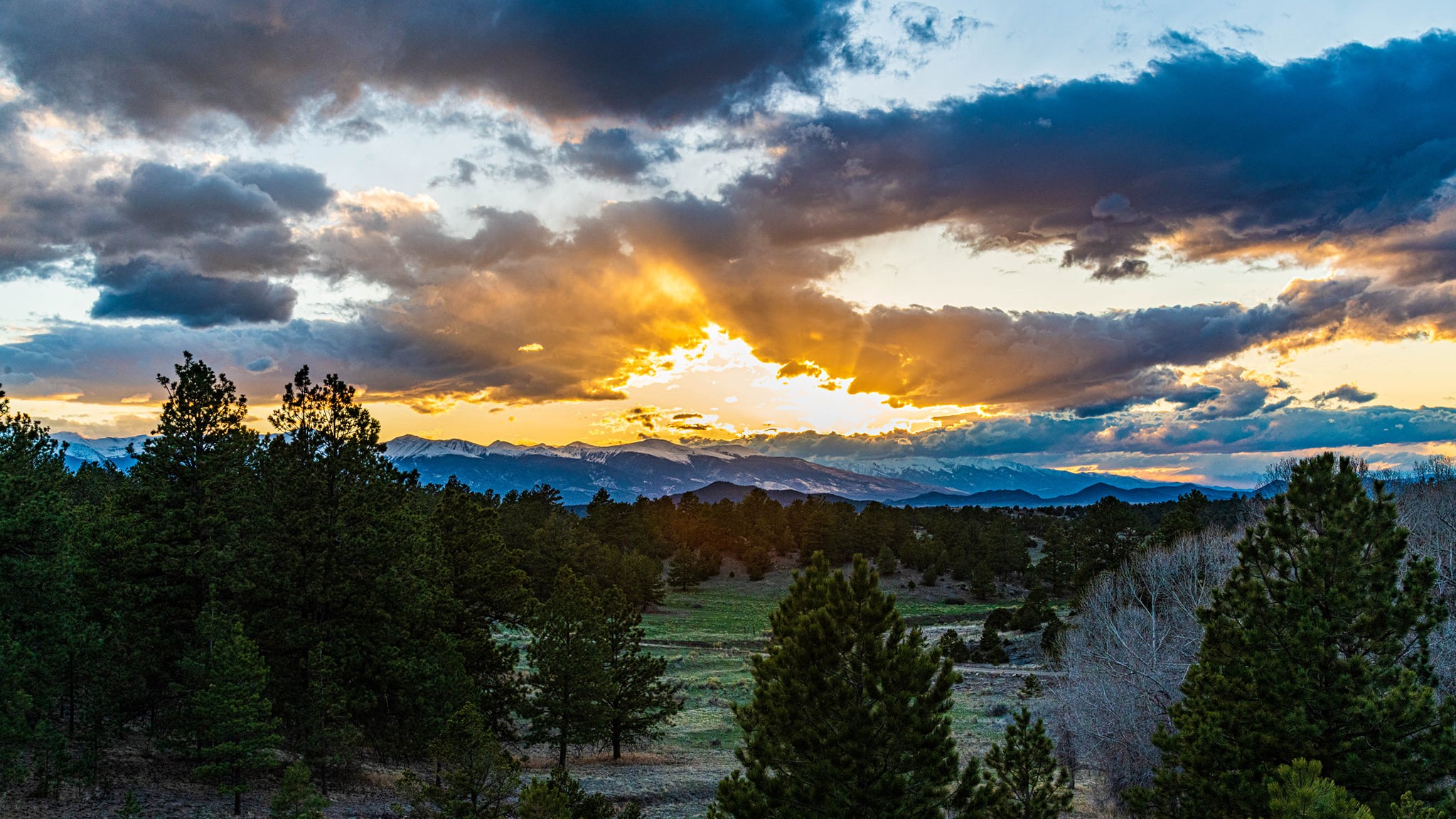 Steve Shugart Westcliffe sunset 5.4.2021