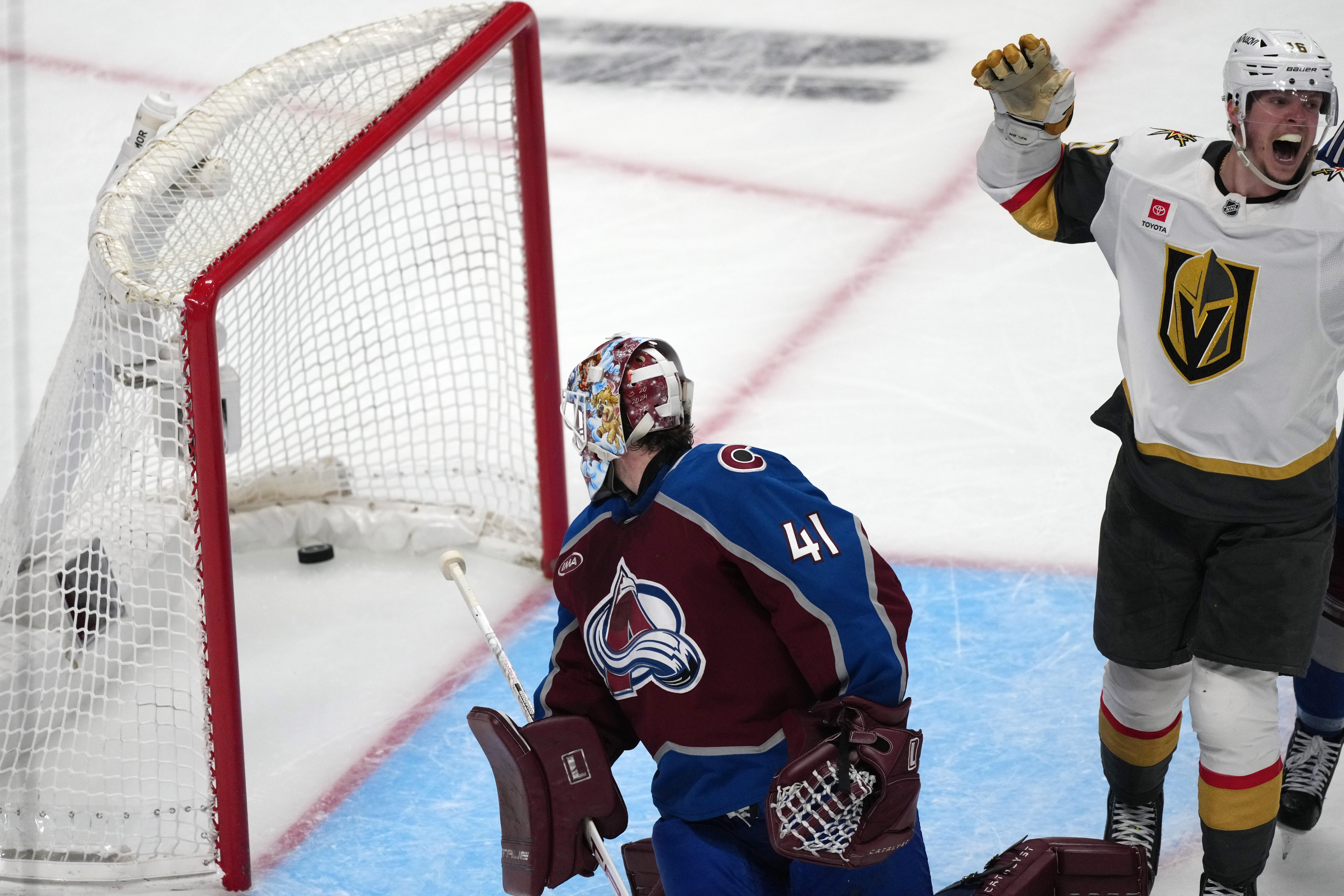 Golden Knights Avalanche Hockey