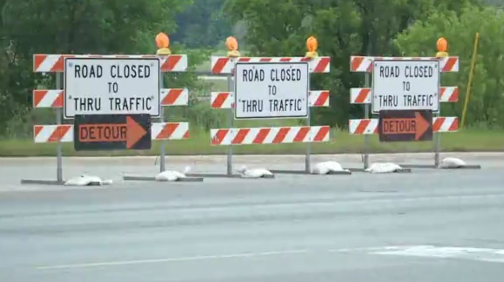 Road closed barriers.JPG