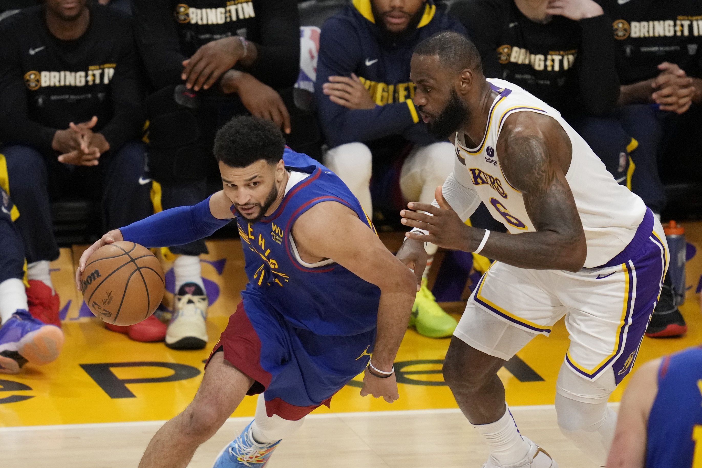 Nuggets Lakers Basketball