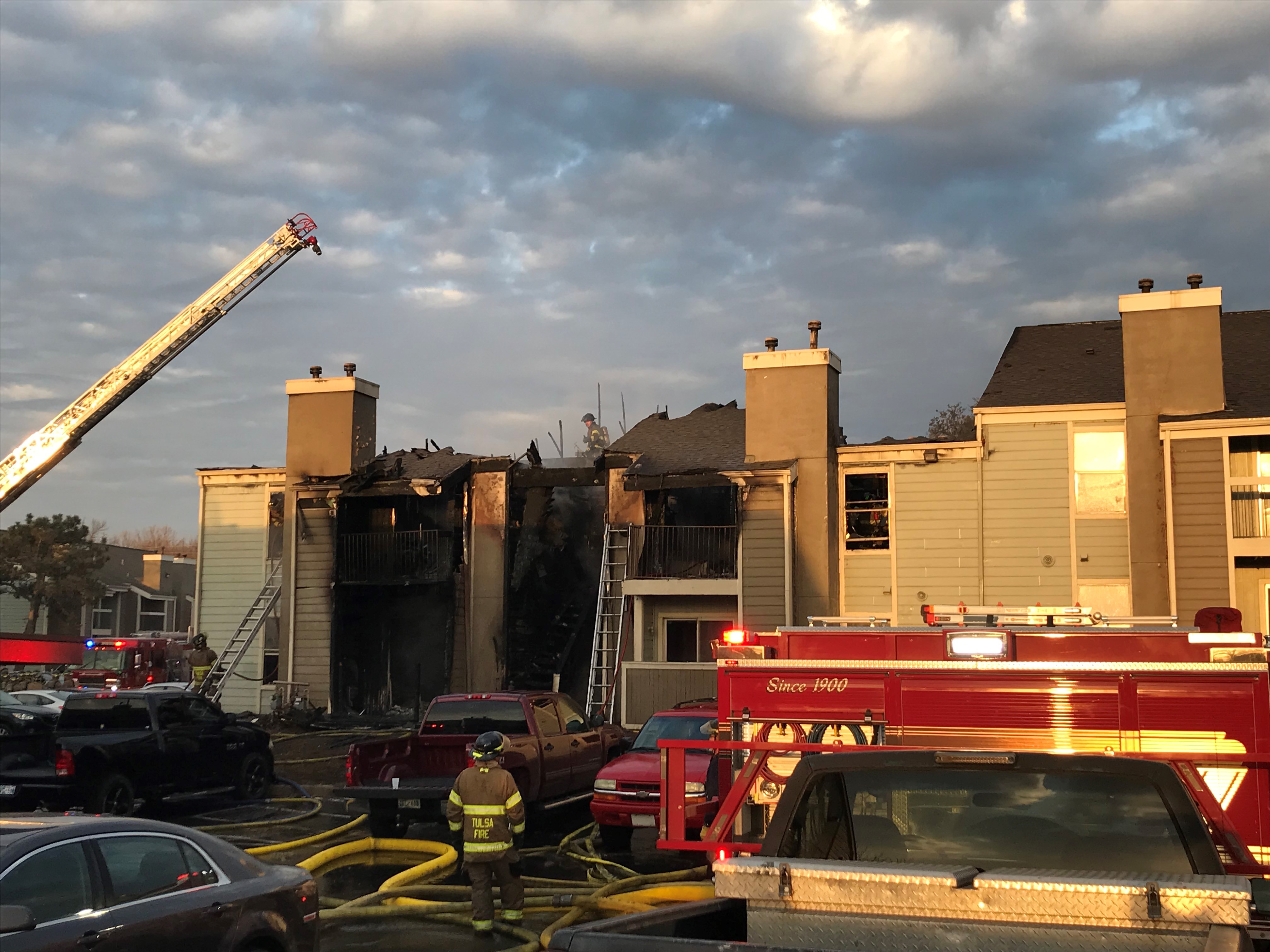 Fire at Coventry Park