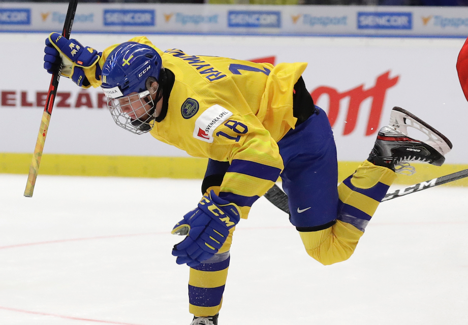 Lucas Raymond Czech Republic U20 Hockey Worlds