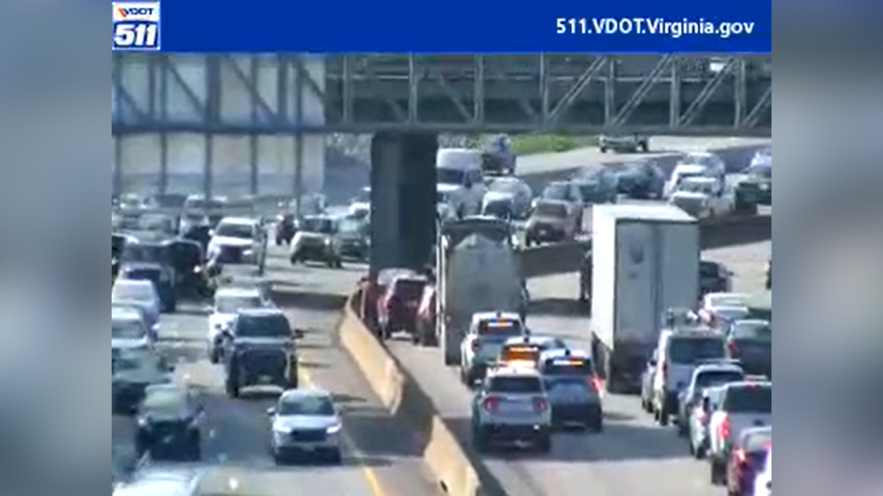 Multi-vehicle crash on I-95 North in Richmond causes miles of delays
