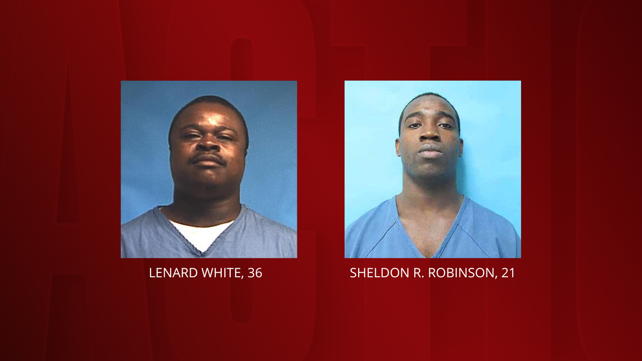 Lenard White and Sheldon Robinson