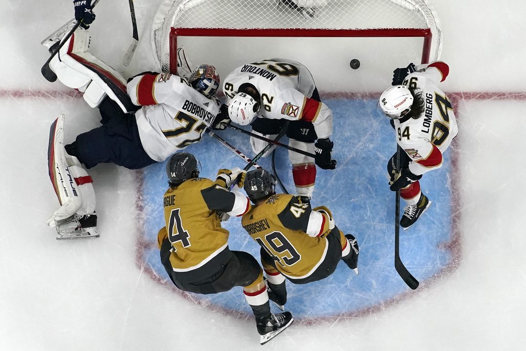 Stanley Cup Panthers Golden Knights Hockey