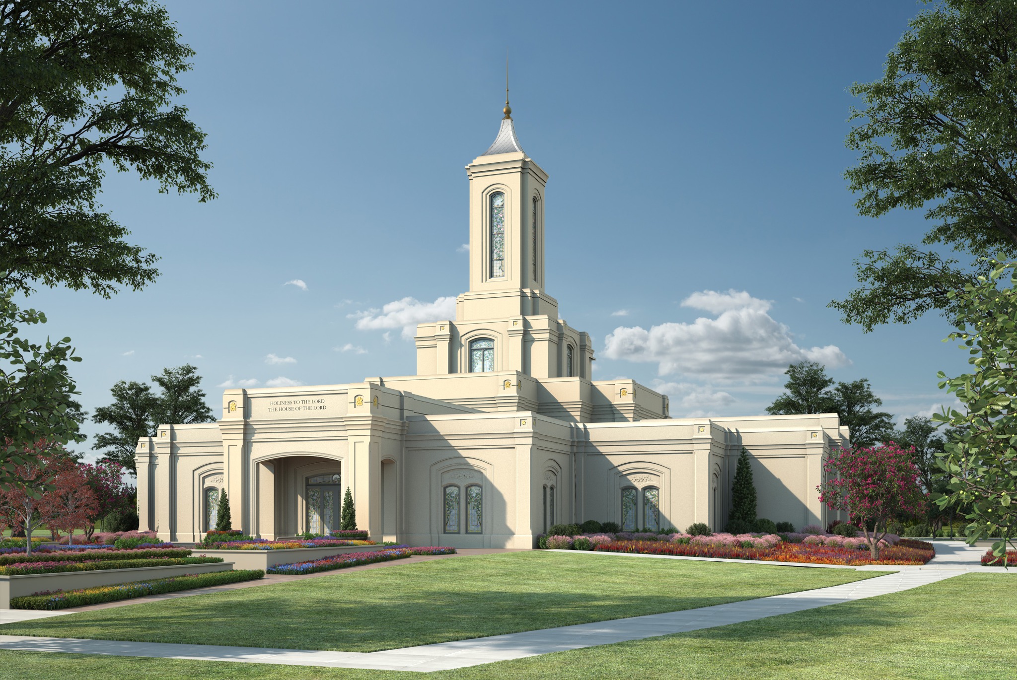 Moses Lake temple rendering