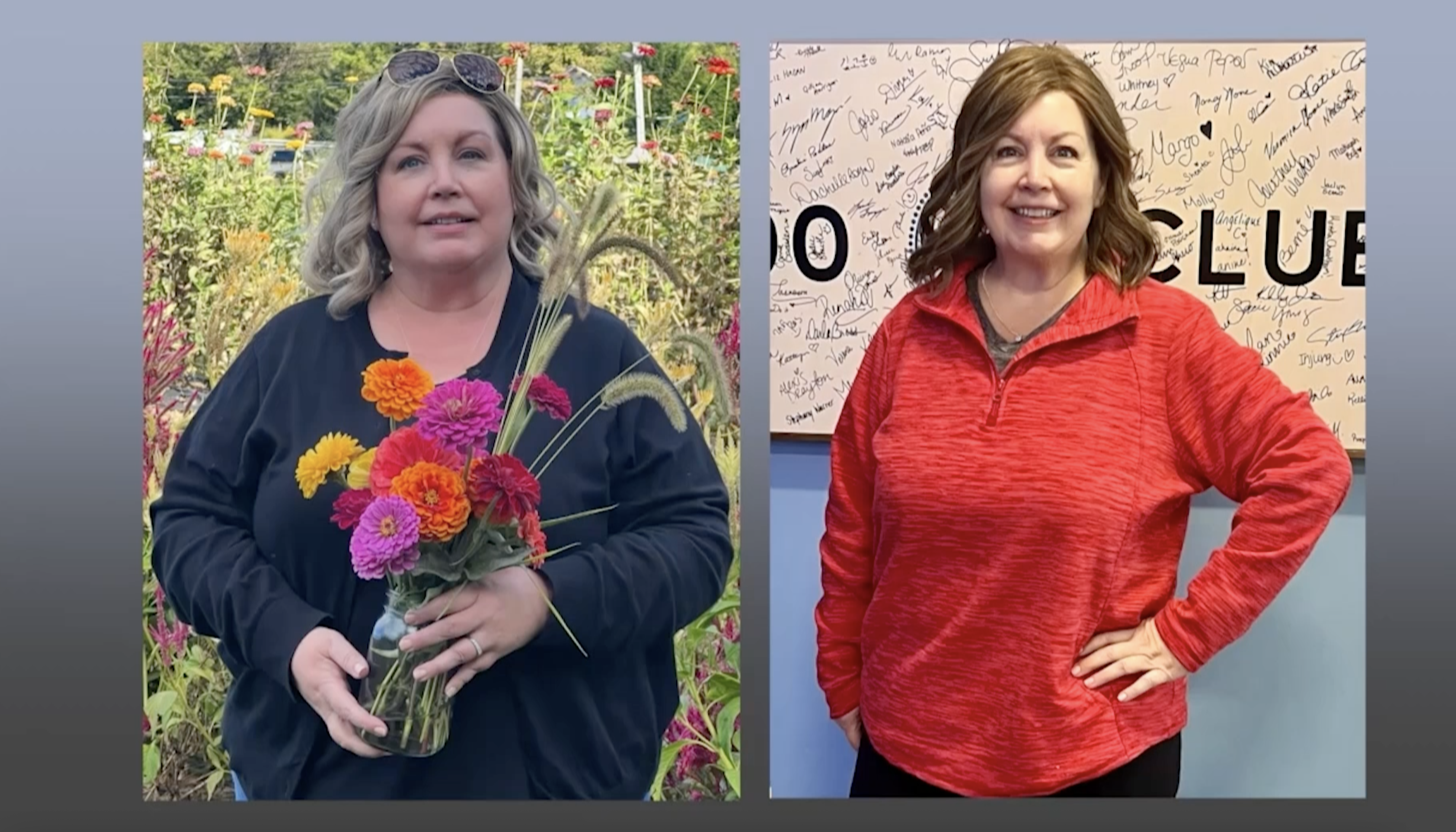 Third-grade teacher Christa Donnelly's weight loss