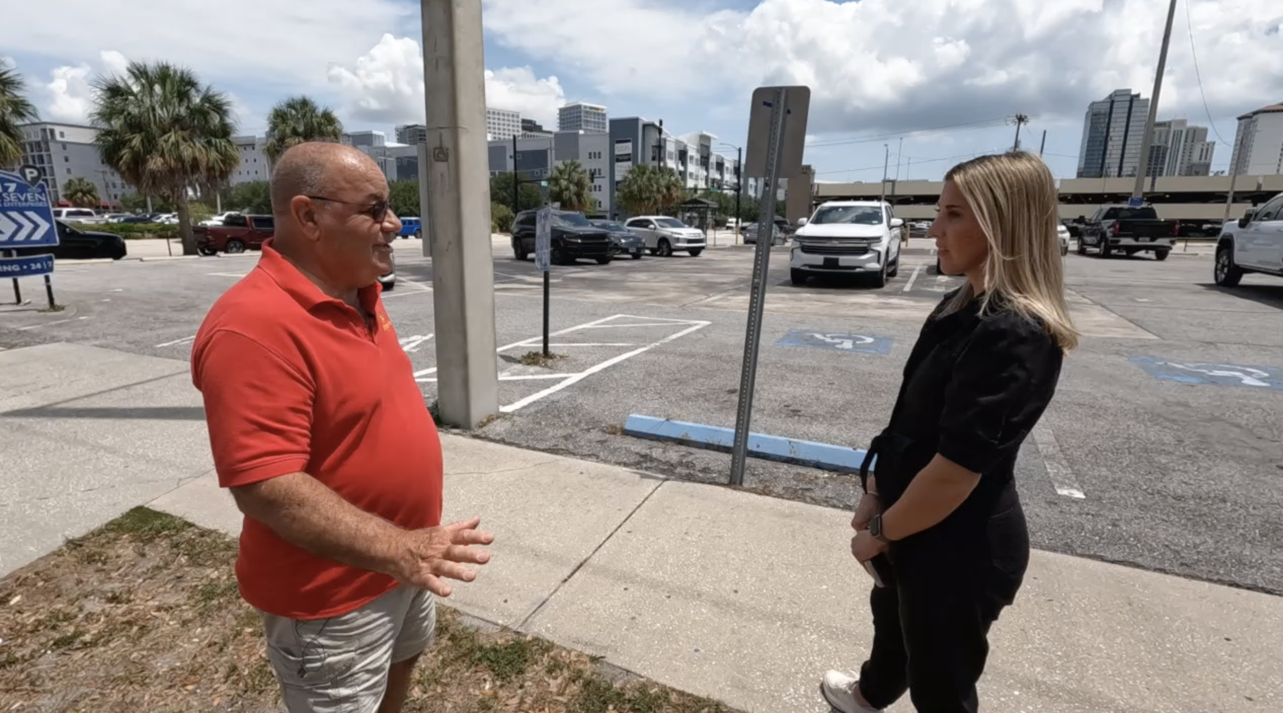 Family charged hundreds for car towed from paid lot during downtown Tampa event