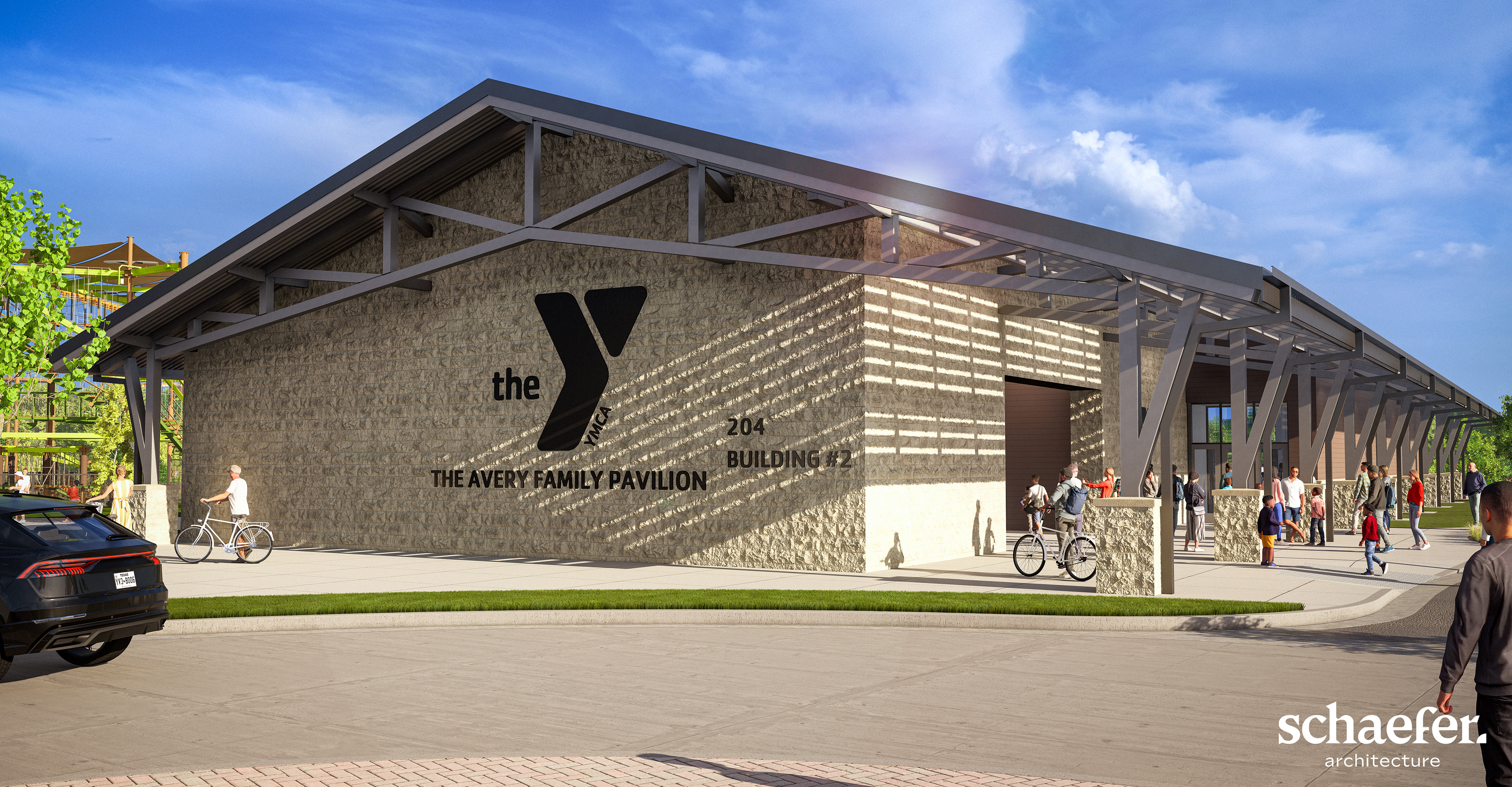 The Avery Family Pavilion - Exterior.