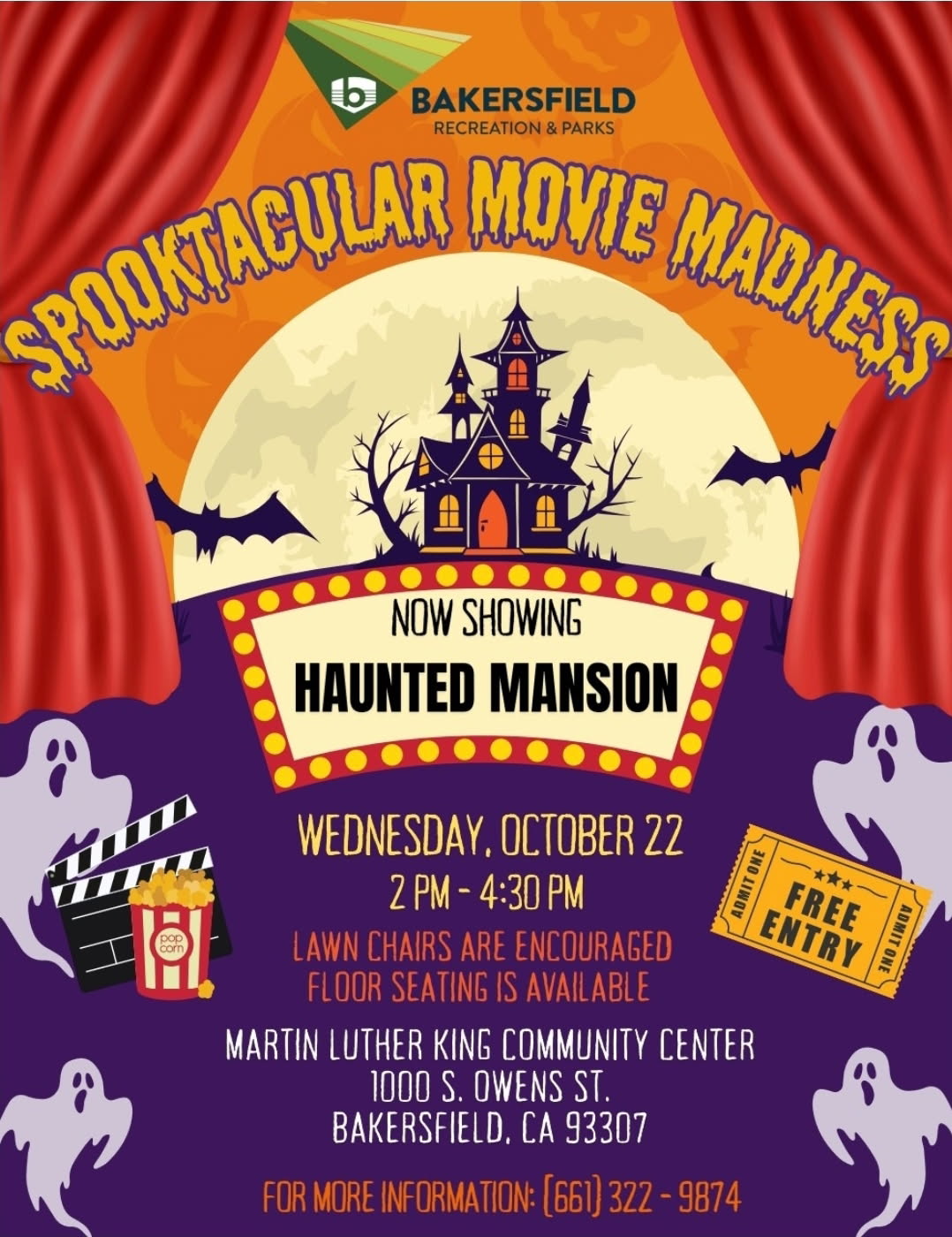 Free 'Haunted Mansion' screening event