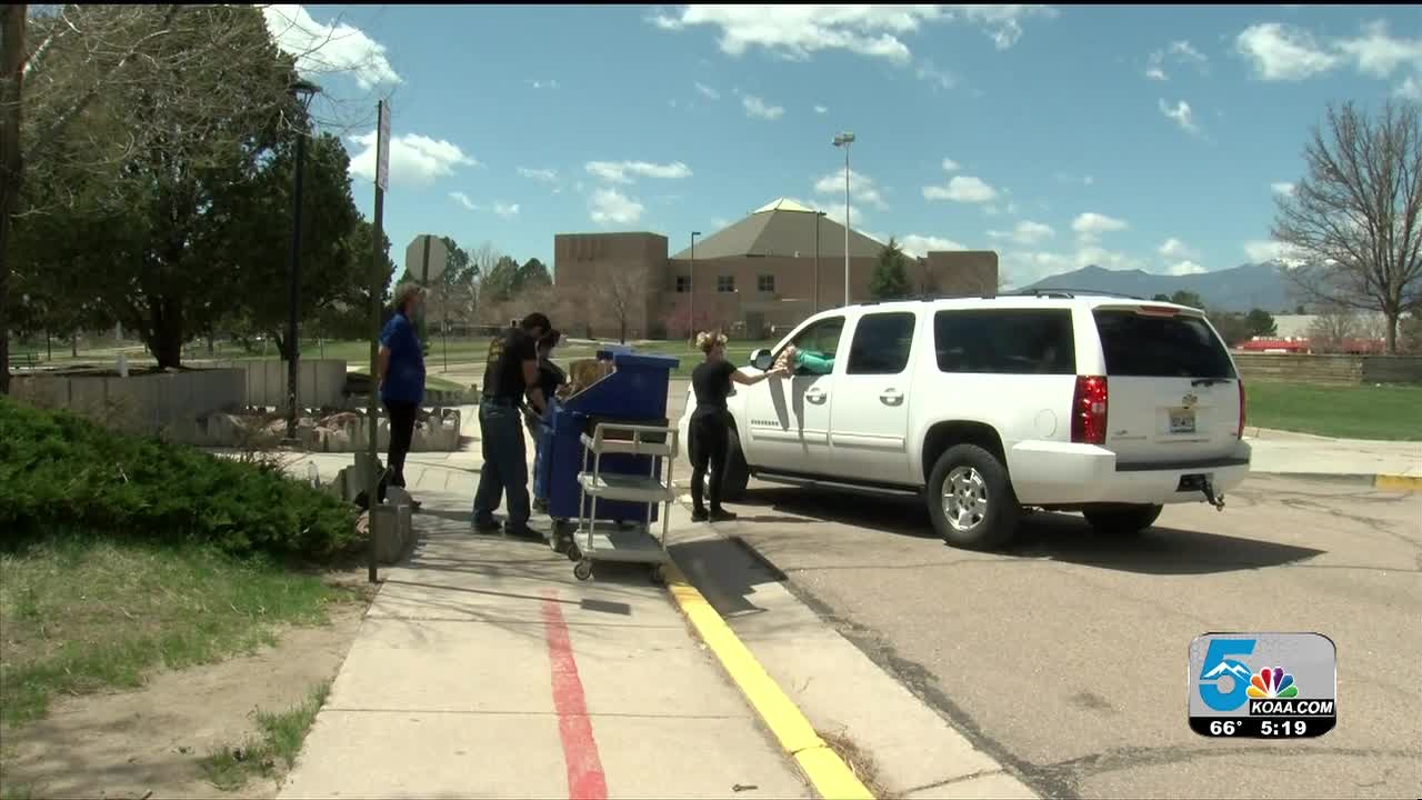 D11 pick-up site for student meals