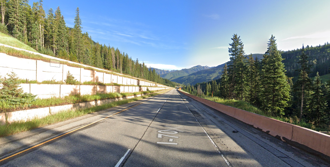 I-70 in Eagle County