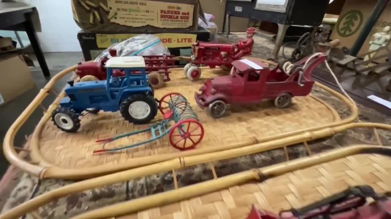 Vintage toys, rare antique clocks up for auction at Norfolk gallery