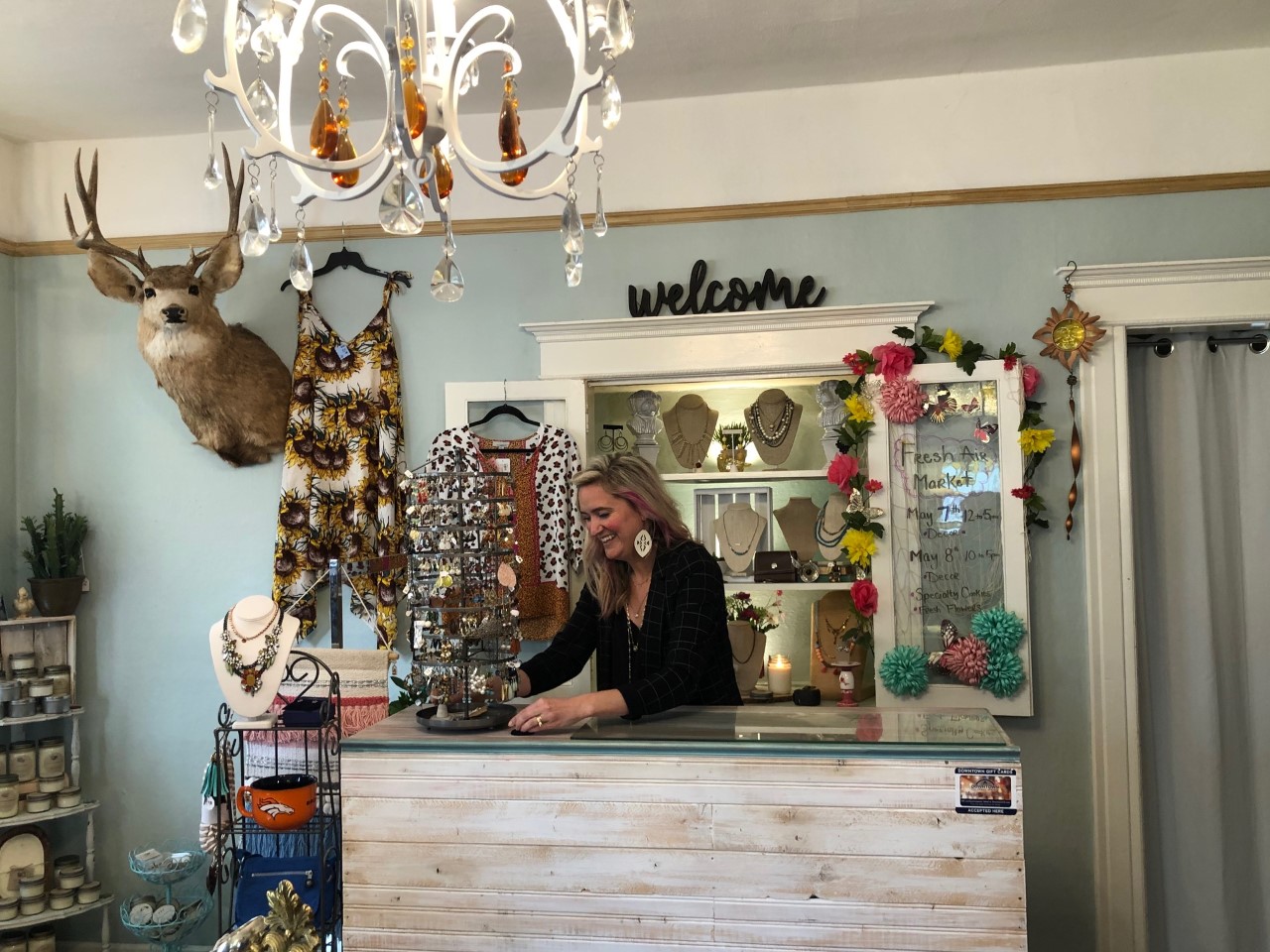 Ashley Gillit at her store