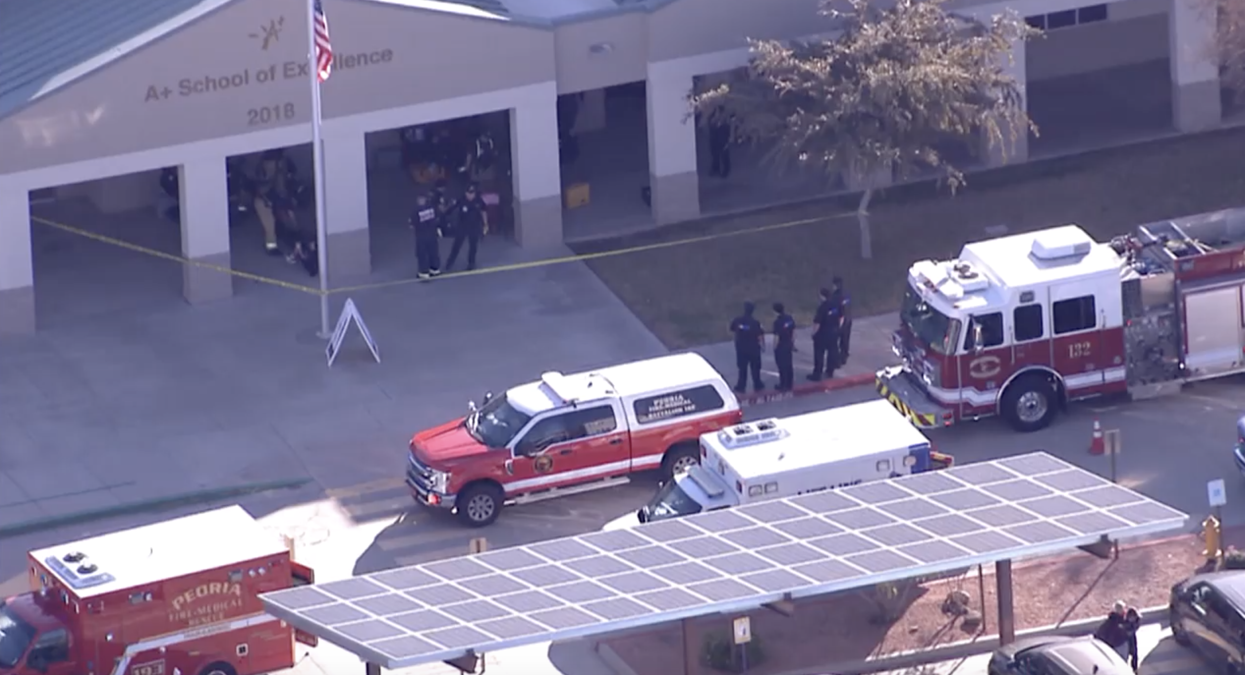 Zuni Elementary School emergency response