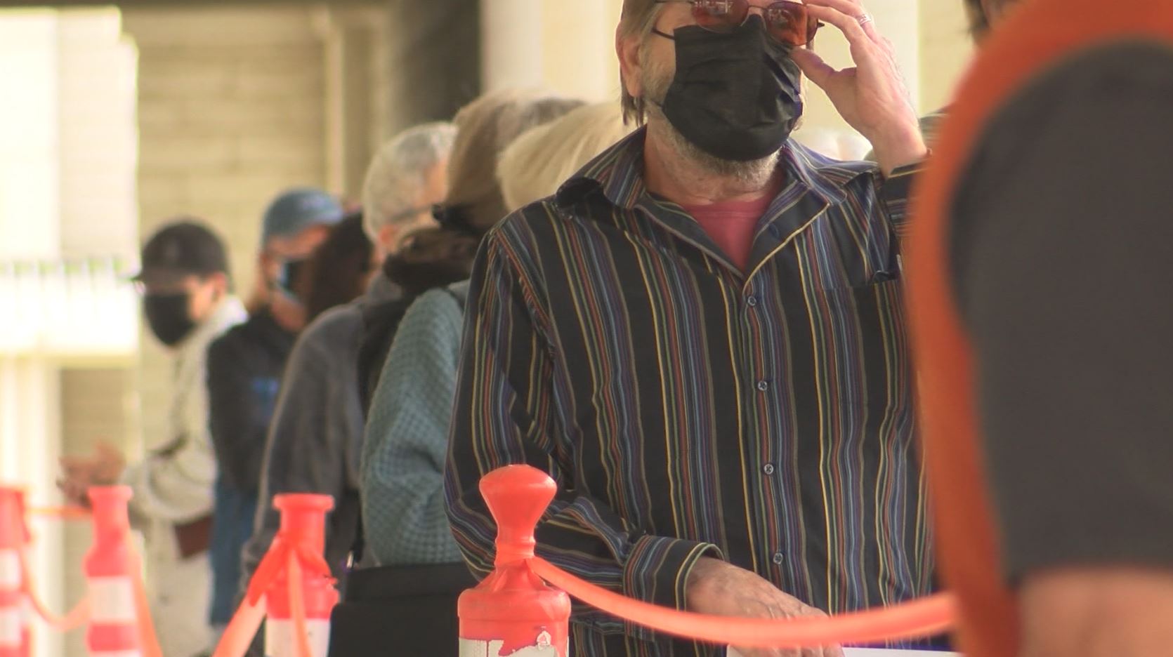 A look at the Cuesta College COVID-19 vaccination clinic