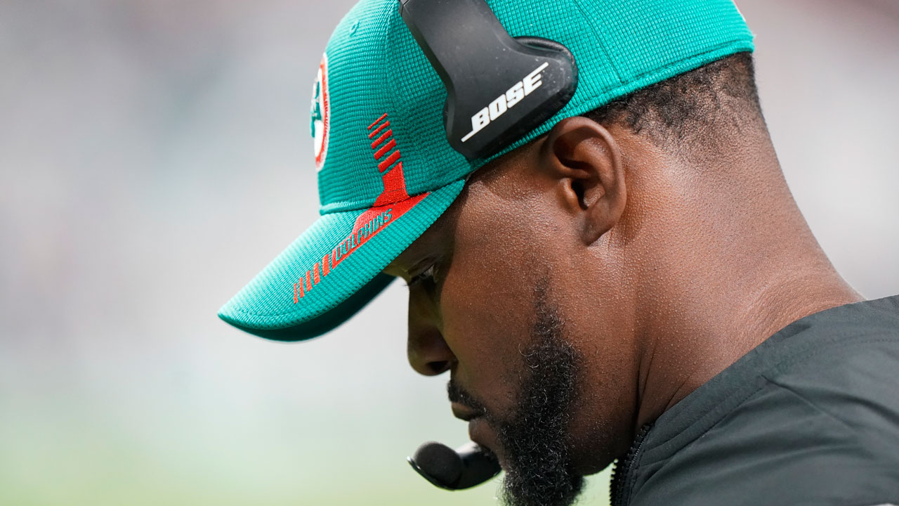 Brian Flores, former Dolphins head coach, Jan. 9, 2022