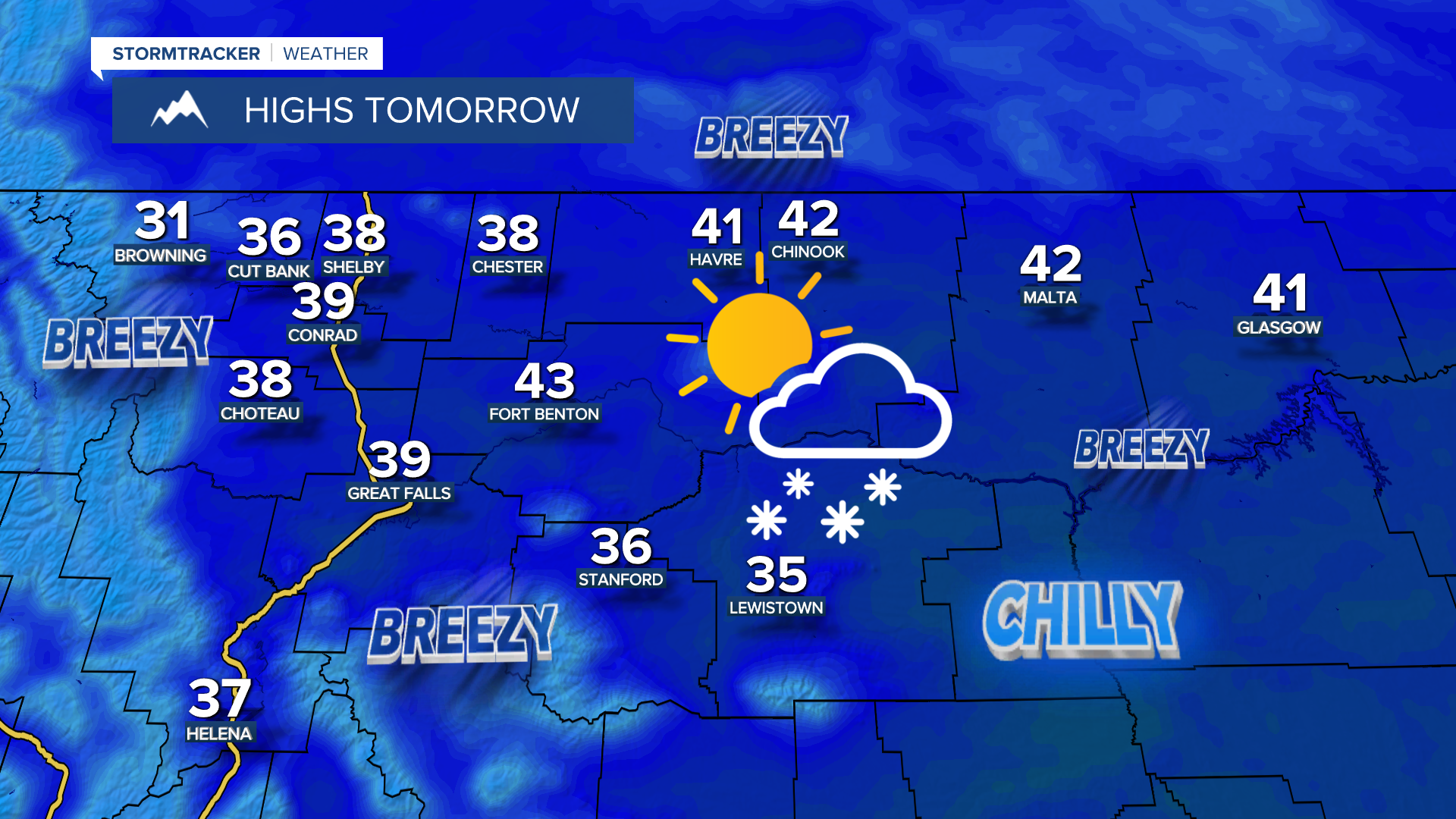 KRTV Highs TomorrowEVENINGONLY.png