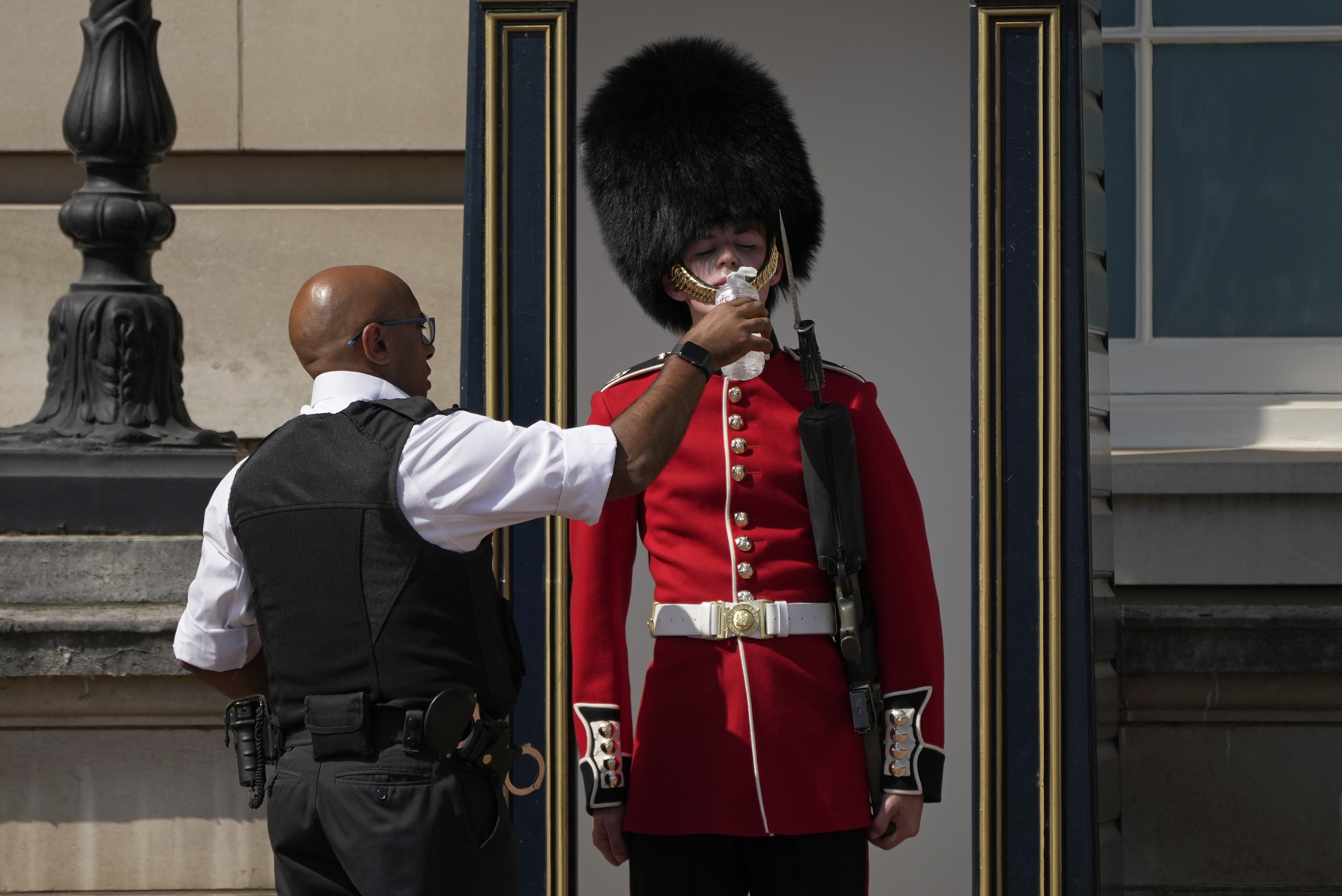 APTOPIX Britain Heat