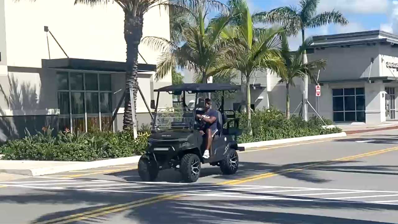 Golf cart in Westlake
